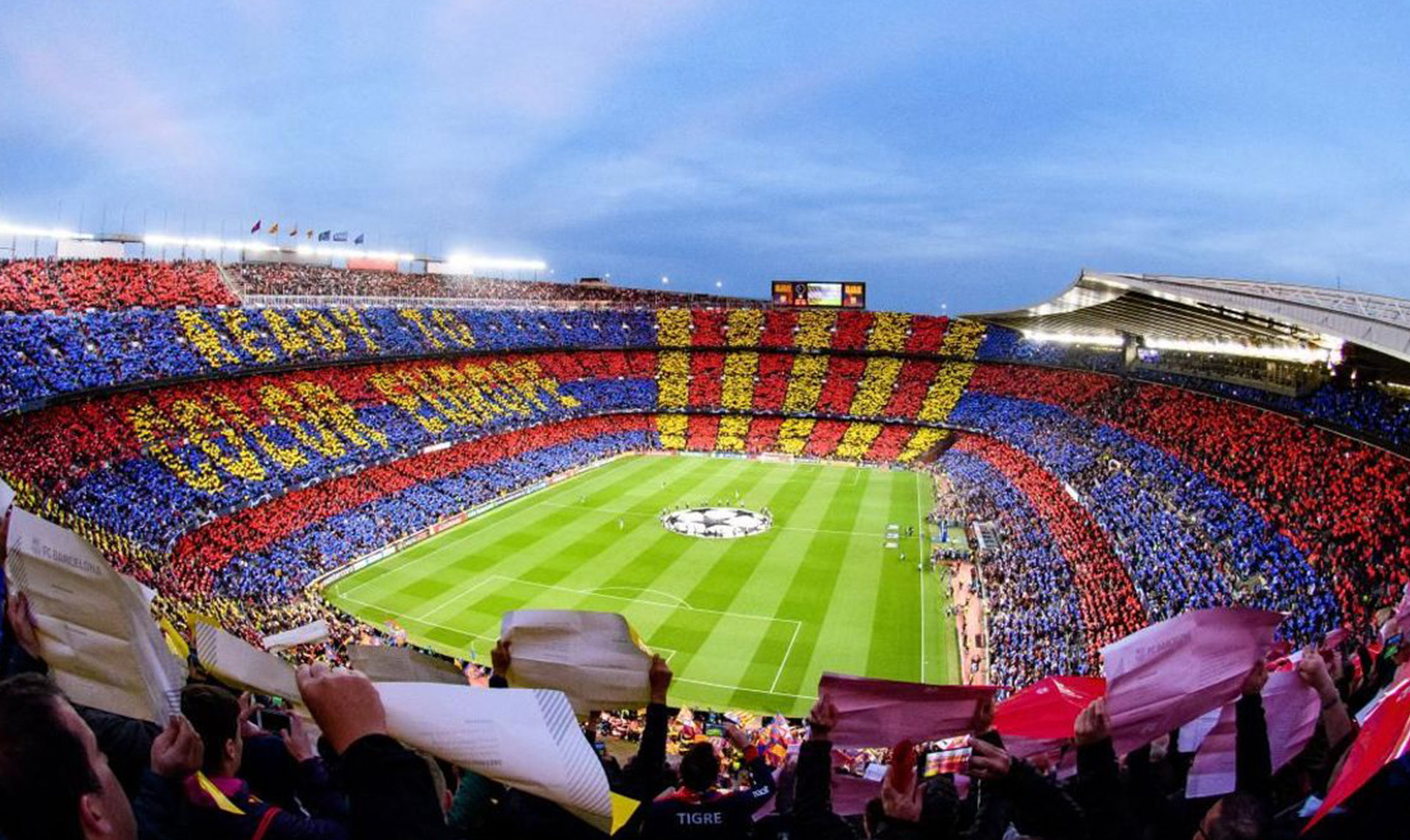 Siguiendo al Barcelona